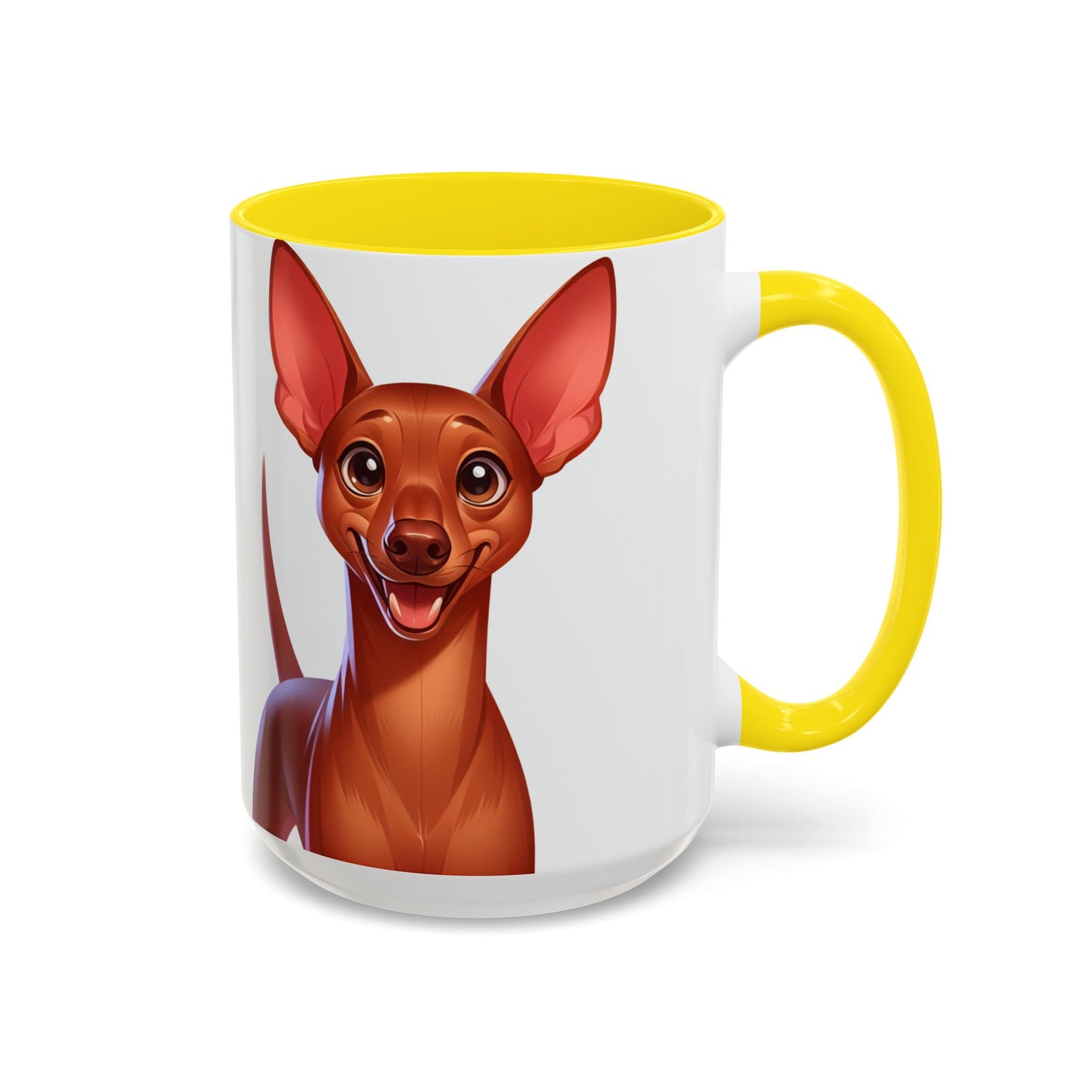 Cirneco dell'Etna Accent Coffee Mug - Perfect Gift for Dog Lovers