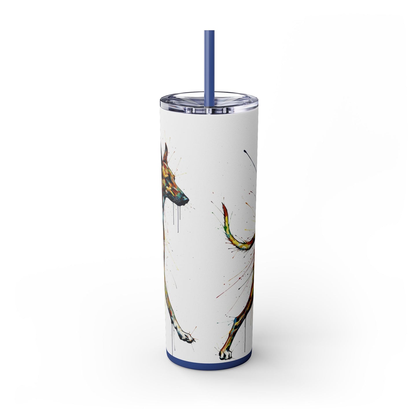 Azawakh Tumbler with Straw, 20oz