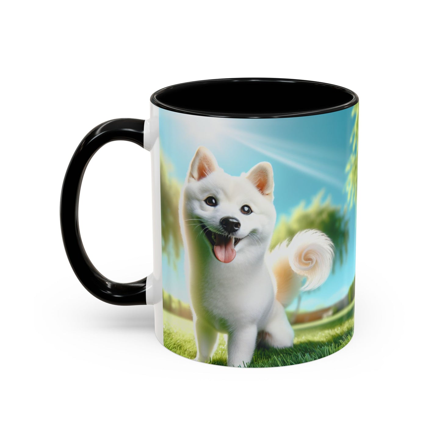 Mug Kishu Ken Accent Coffee - Cadeau idéal pour les amoureux des chiens