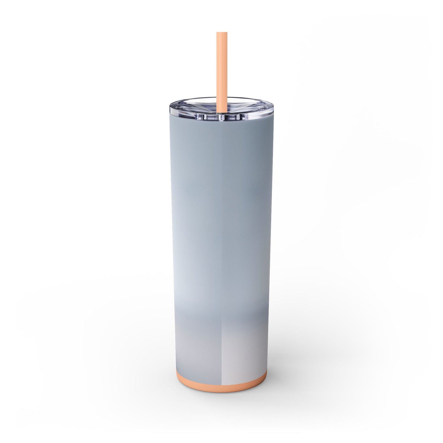 Miniature Bull Terrier Tumbler with Straw, 20oz