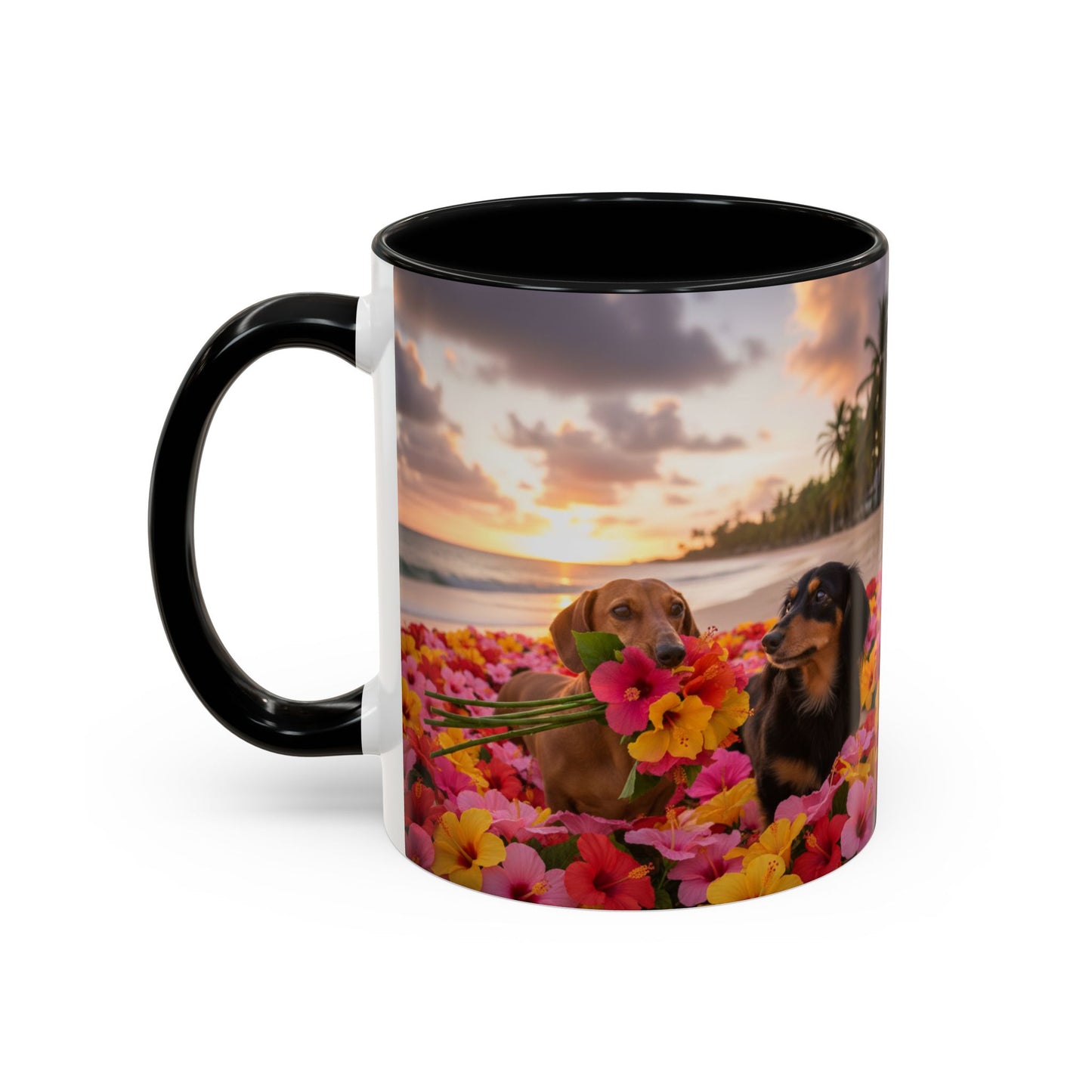 Mug à café motif teckel - Le cadeau idéal pour les amoureux des chiens