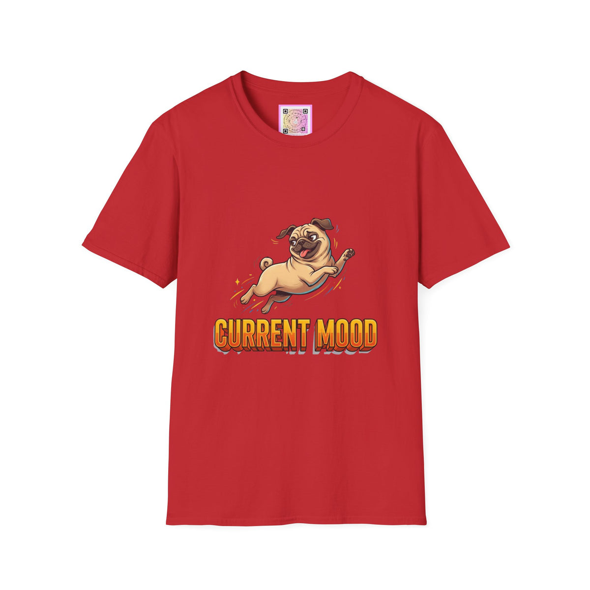 Pug Current Mood Tee Shirt