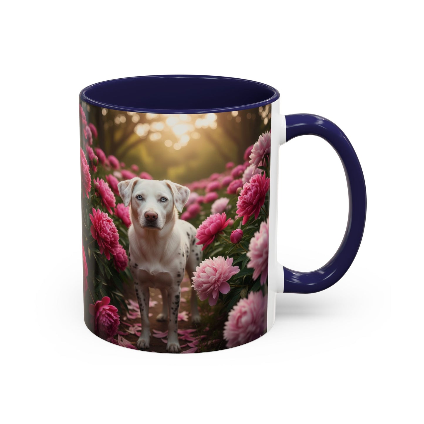 Catahoula Leopard Dog Accent Mug – Ceramic Coffee Cup