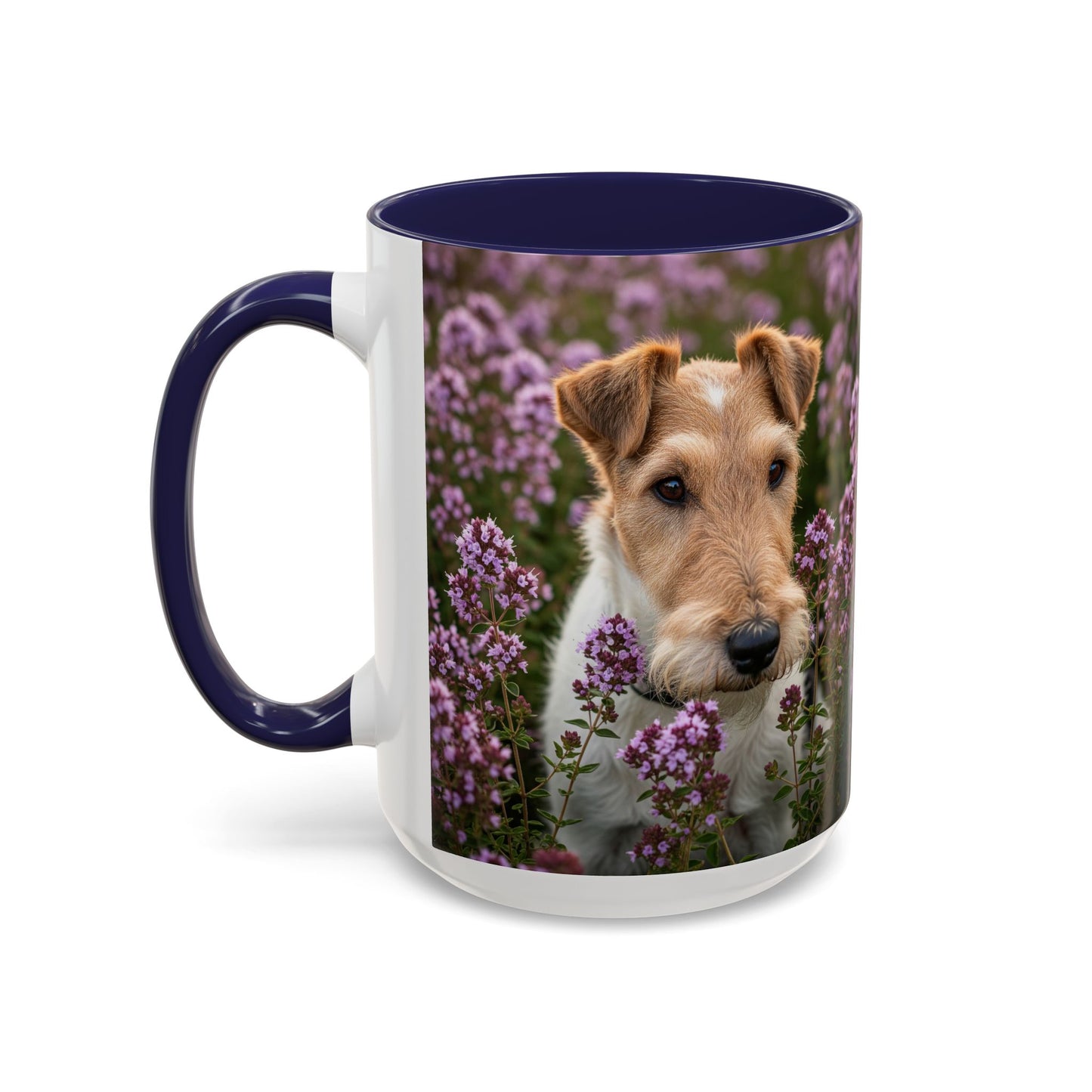 Fox Terrier Accent Coffee Mug - Perfect Gift for Dog Lovers