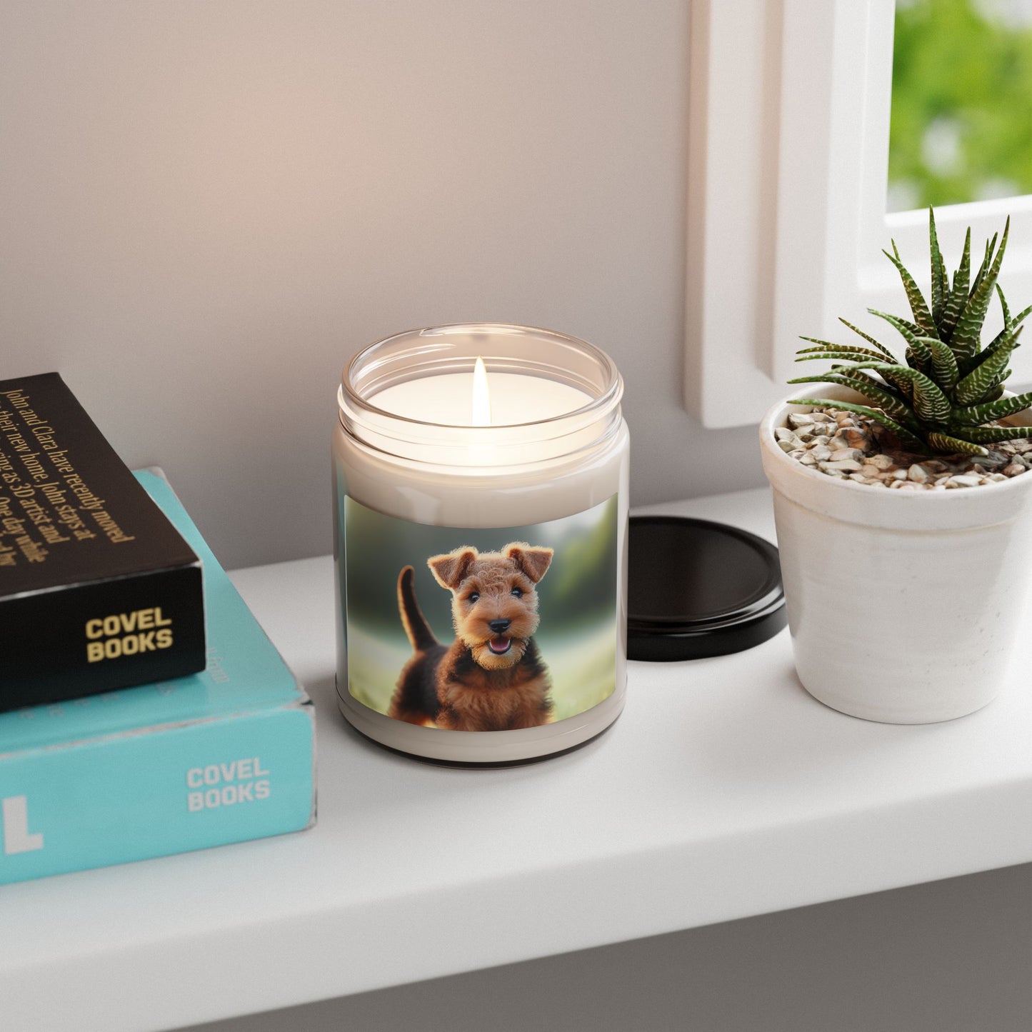 Welsh Terrier- Scented Soy Candle, 9oz