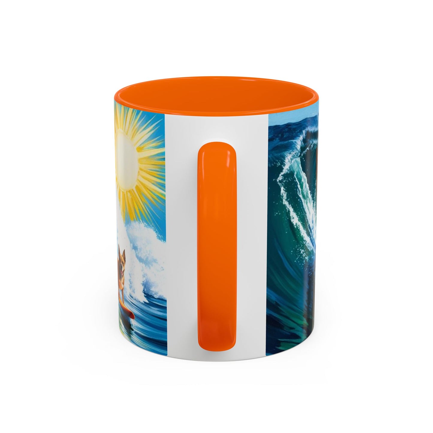 Taza de café con detalles de Surf Dogs: el regalo perfecto para los amantes de los perros