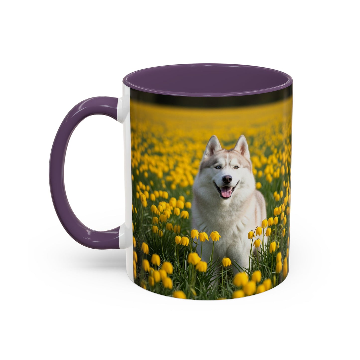 Mug à café avec motif Husky de Sibérie - Le cadeau idéal pour les amoureux des chiens
