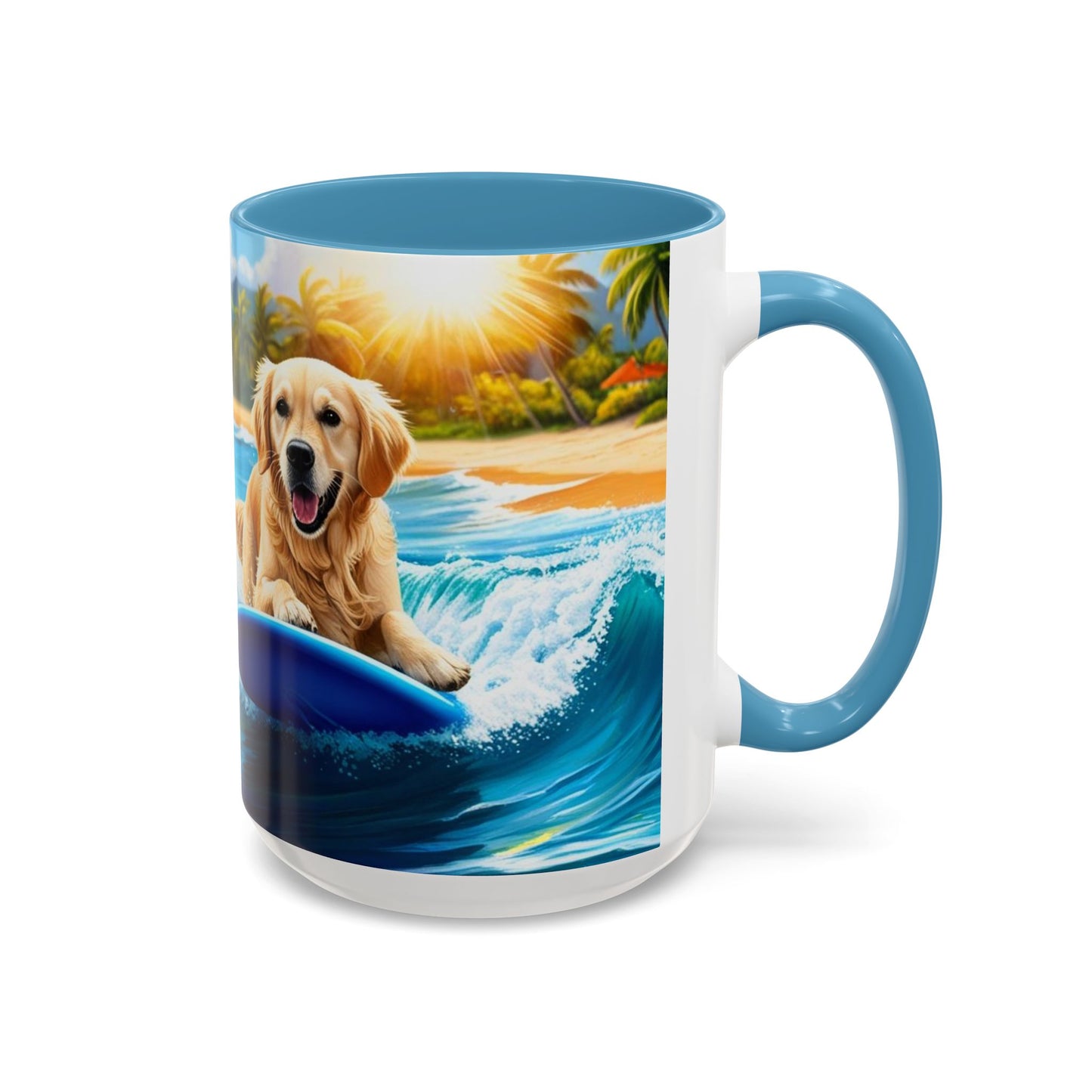 Taza de café con detalles de Surf Dogs: el regalo perfecto para los amantes de los perros