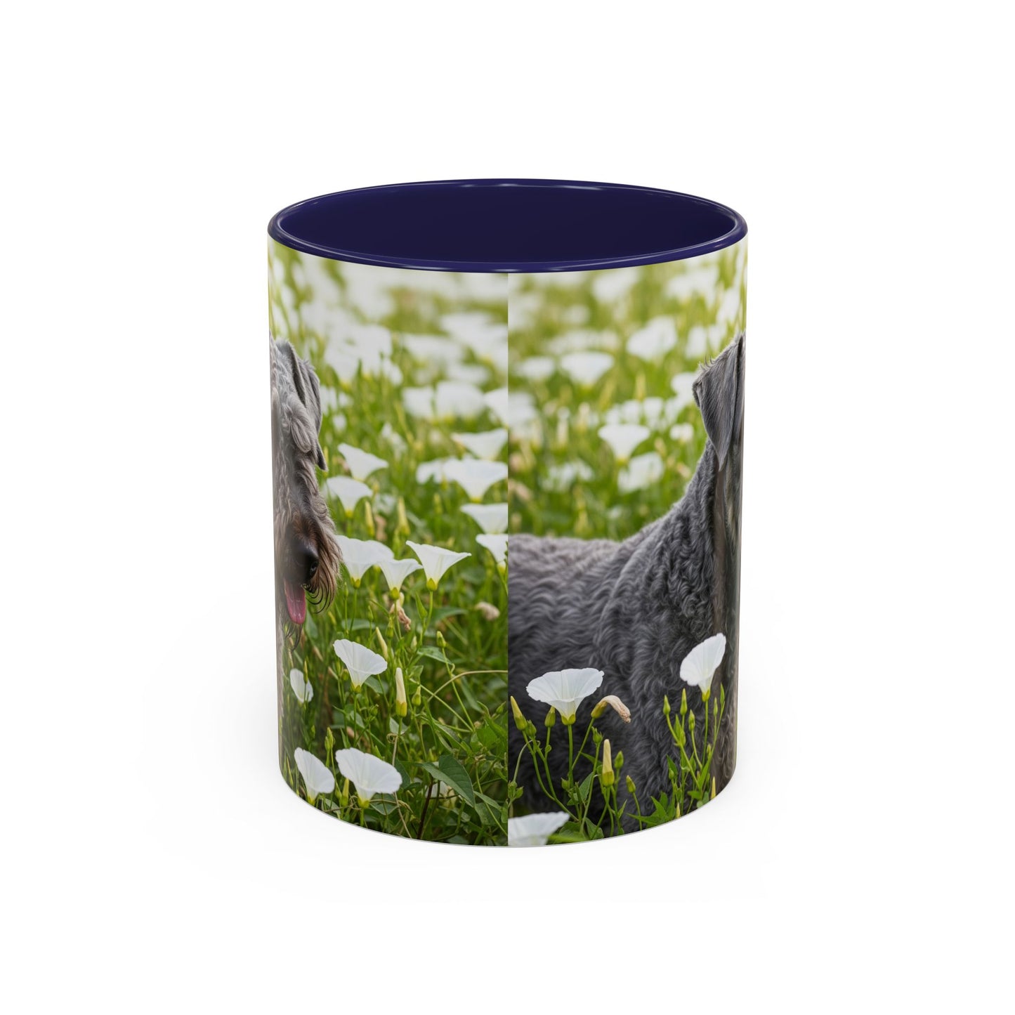 Taza de café con diseño de Kerry Blue Terrier: el regalo perfecto para los amantes de los perros.