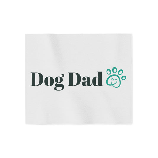Dog Dad Sweatshirt Blanket