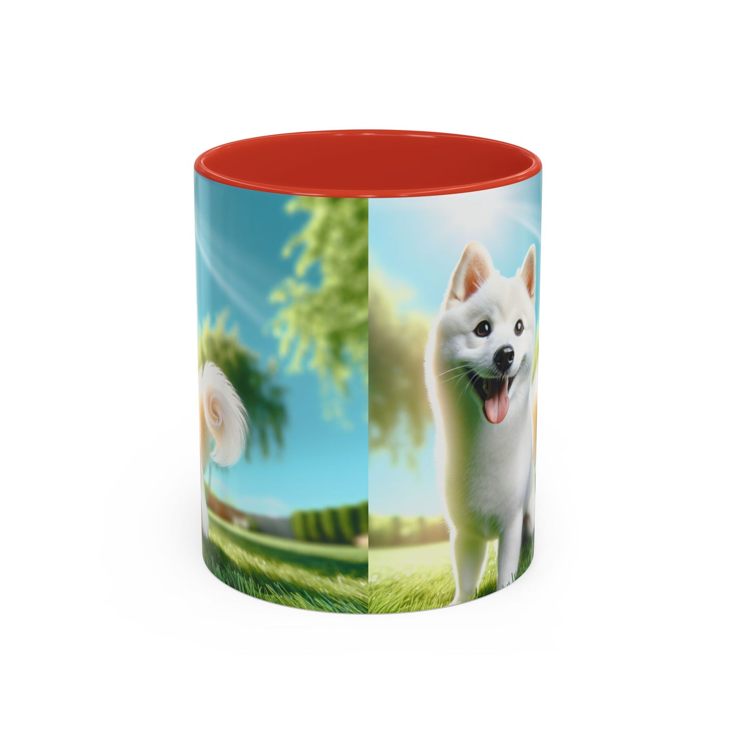 Mug Kishu Ken Accent Coffee - Cadeau idéal pour les amoureux des chiens