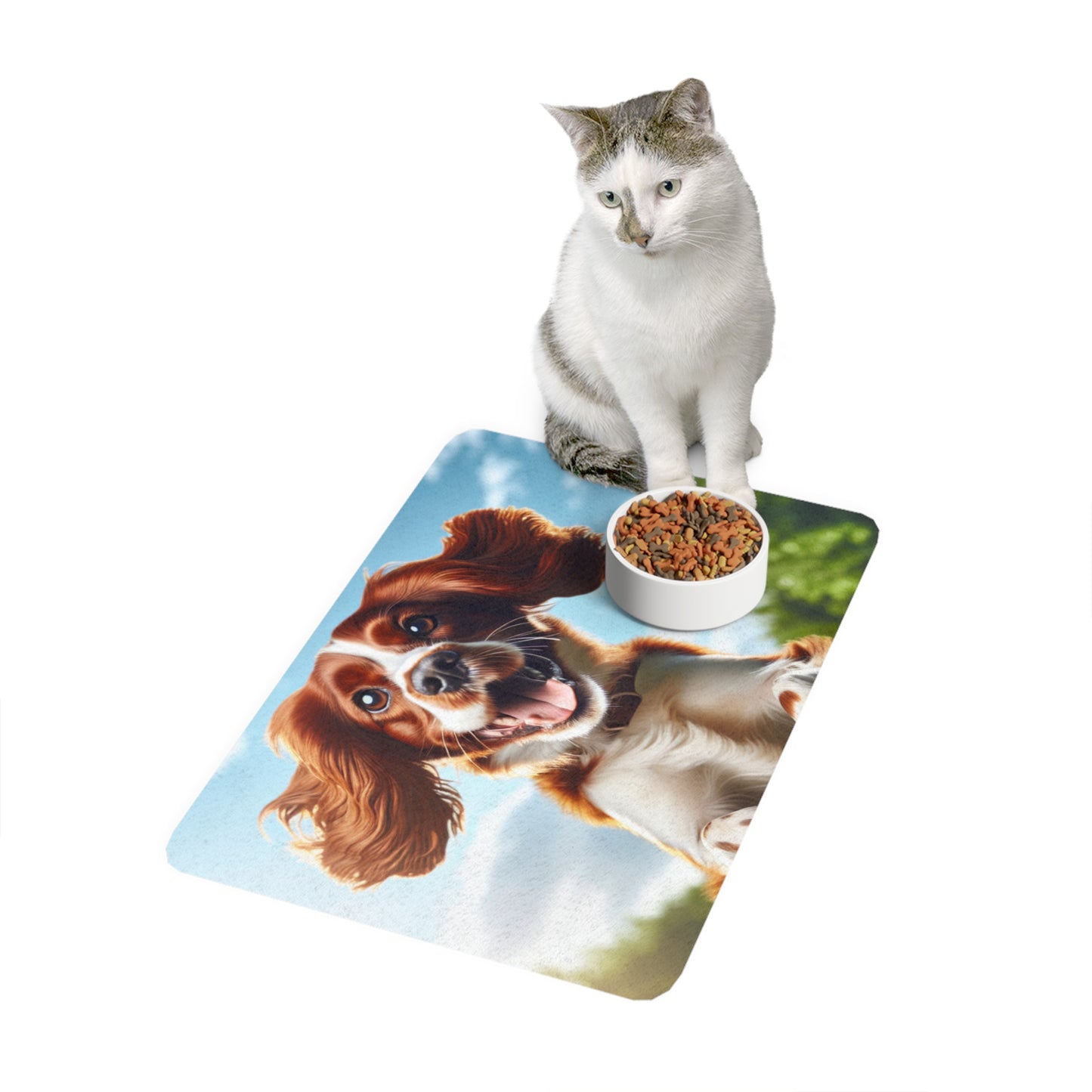 Pet Food Mat (12x18) - Welsh Springer Spaniel