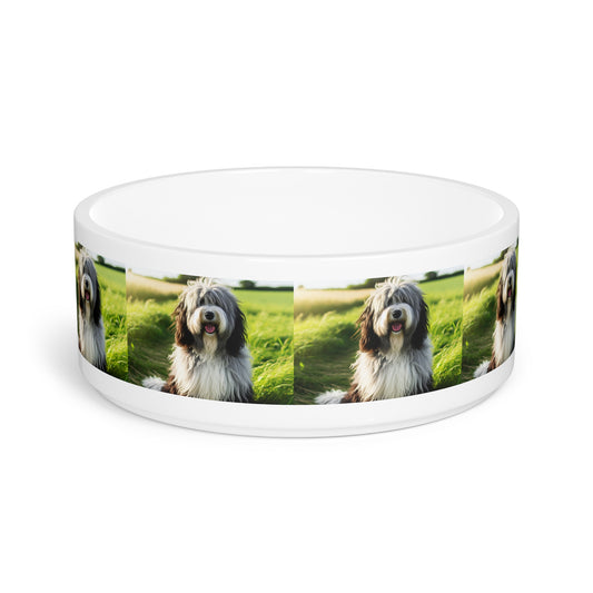 Ceramic Pet Bowl – 16 oz Dog Feeding Bowl