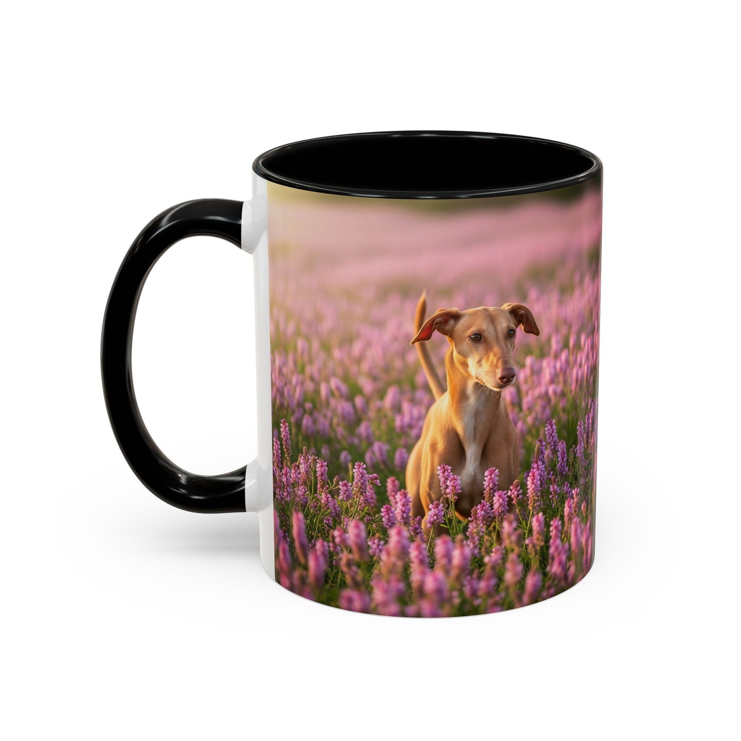 Cirneco dell’Etna Accent Coffee Mug - Perfect Gift for Dog Lovers