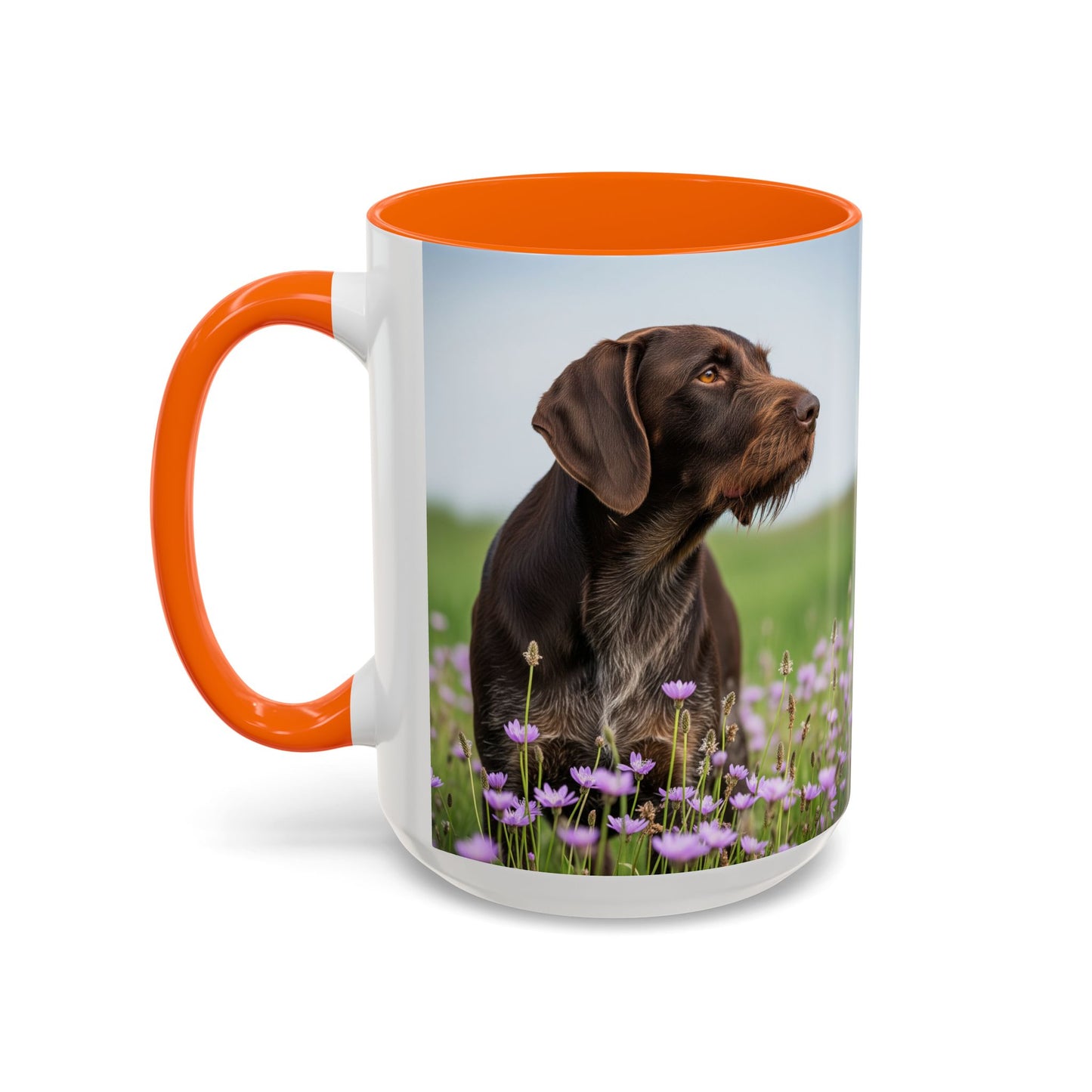German Wirehaired Pointer Accent Coffee Mug - Perfect Gift for Dog Lovers