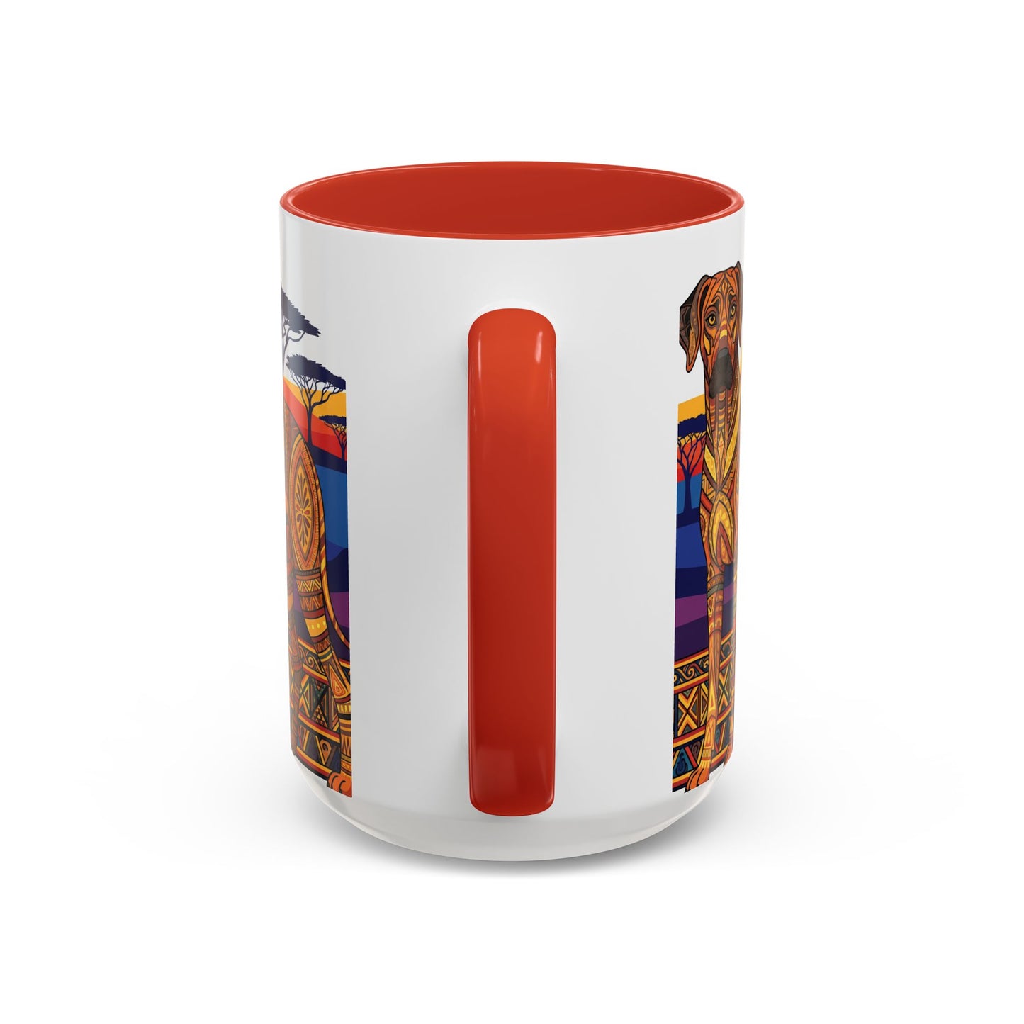 Taza de café con diseño de Rhodesian Ridgeback: el regalo perfecto para los amantes de los perros.