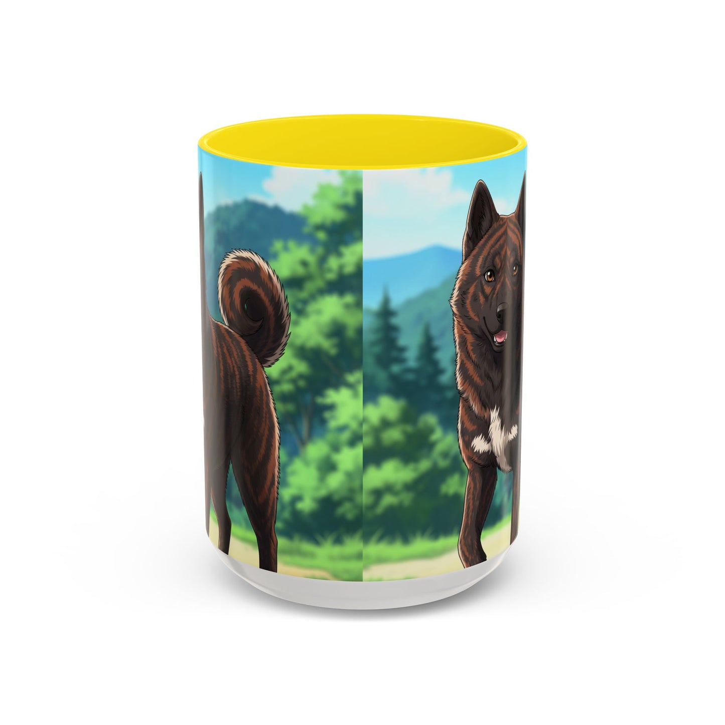 Mug à café Kai Ken Accent - Le cadeau idéal pour les amoureux des chiens