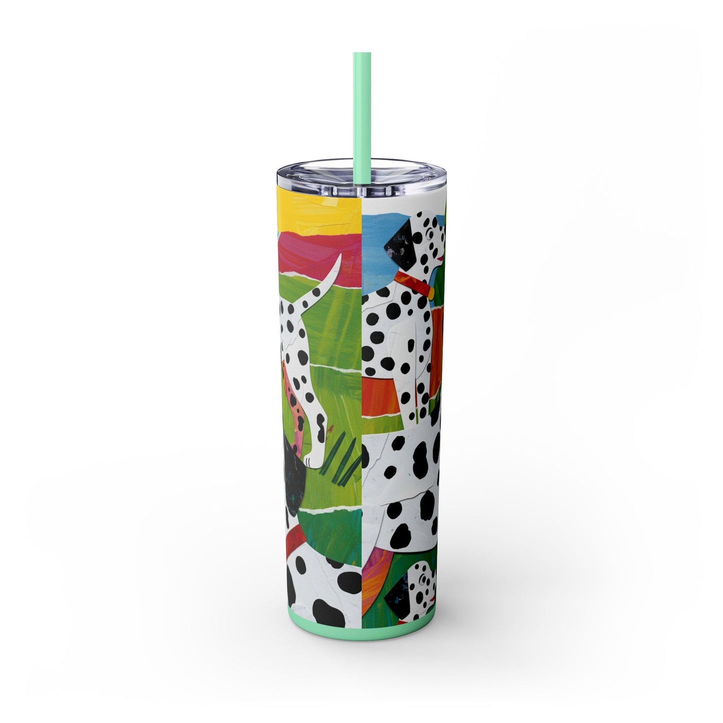Gobelet isotherme Dalmatien avec paille, 590 ml