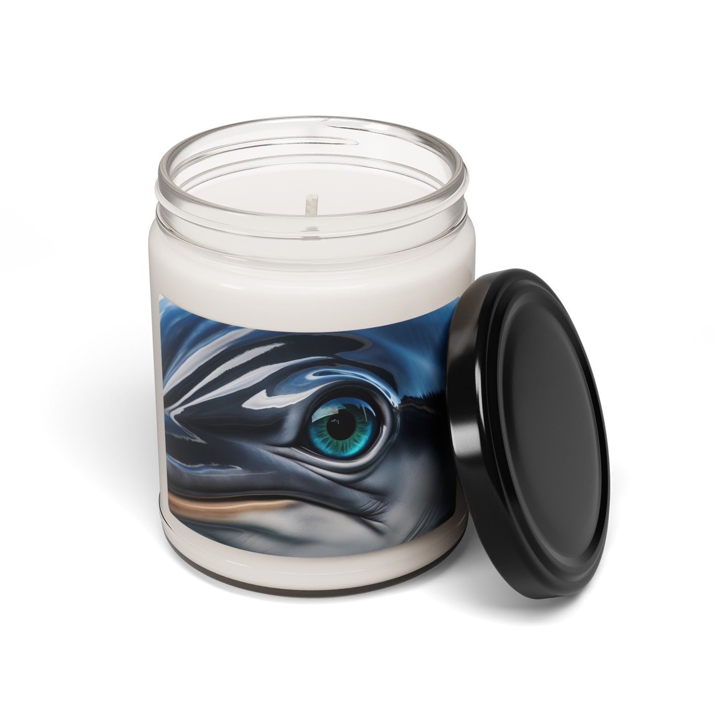 Close Up of a Dolphin's Eye- Scented Soy Candle, 9oz