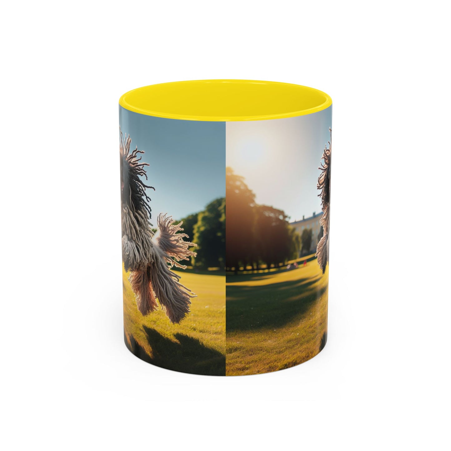 Puli Accent Coffee Mug - Perfect Gift for Dog Lovers