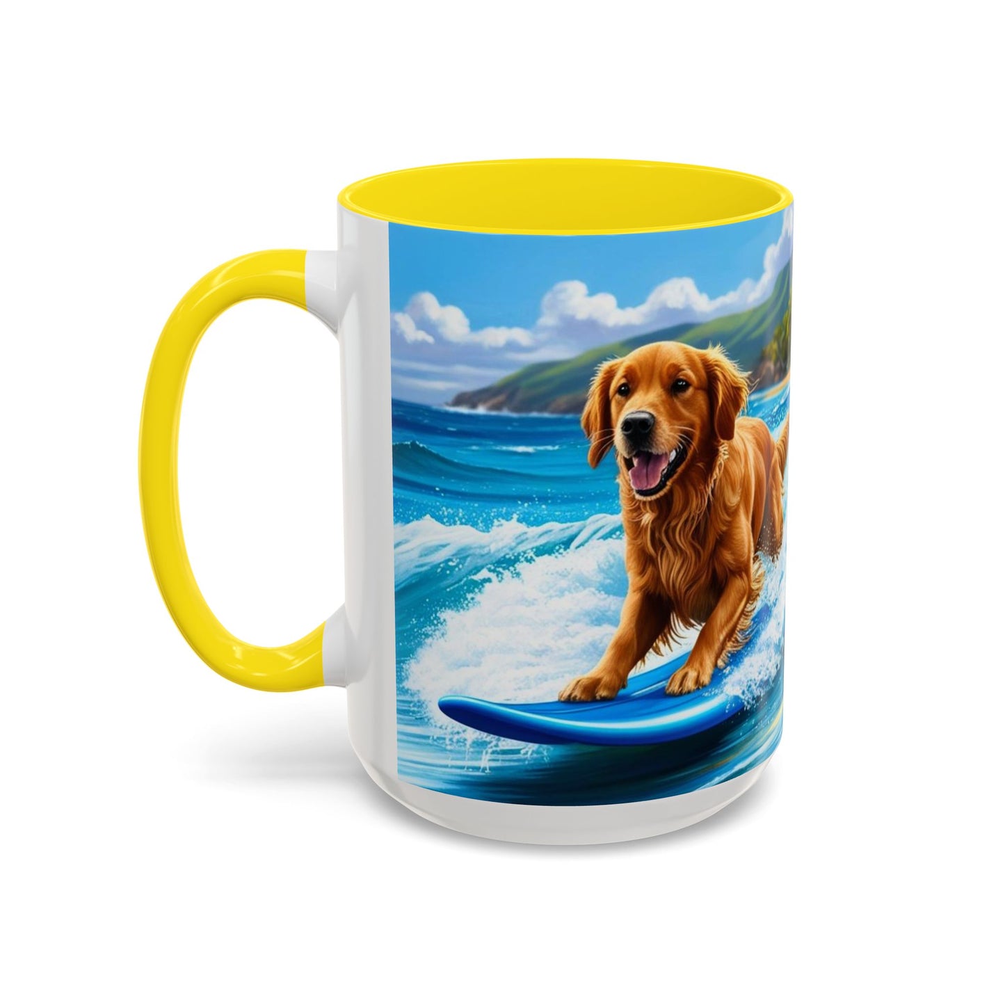 Taza de café con detalles de Surf Dogs: el regalo perfecto para los amantes de los perros