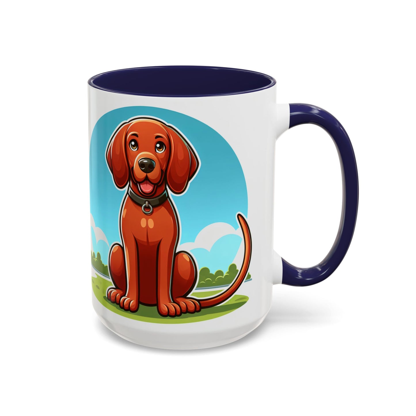 Mug à café Redbone Coonhound - Cadeau idéal pour les amoureux des chiens
