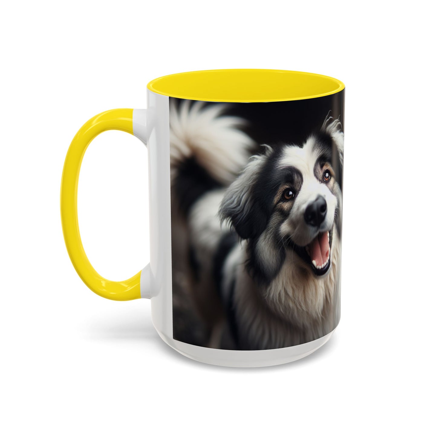 Mug à café avec motif de berger roumain Mioritic - Cadeau idéal pour les amoureux des chiens