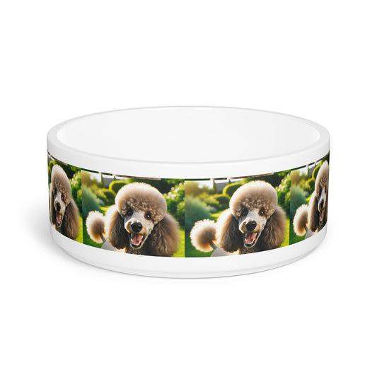 Standard Poodle Pet Bowl