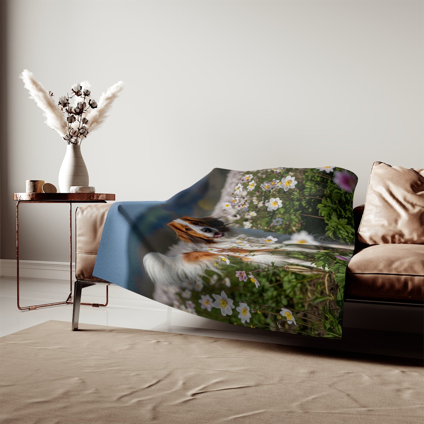 Nederlandse Kooikerhondje Sweatshirt Blanket