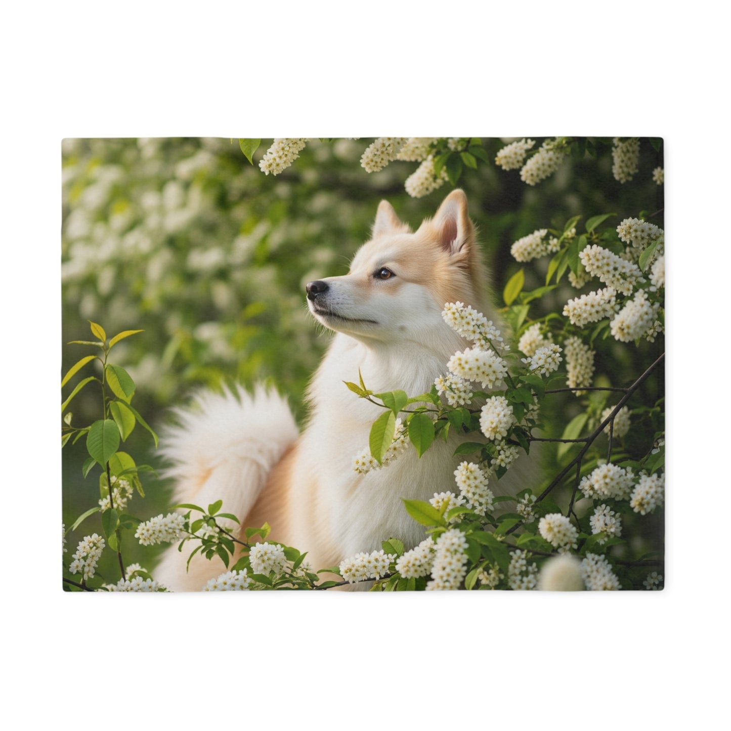 Finnish Spitz Sweatshirt Blanket