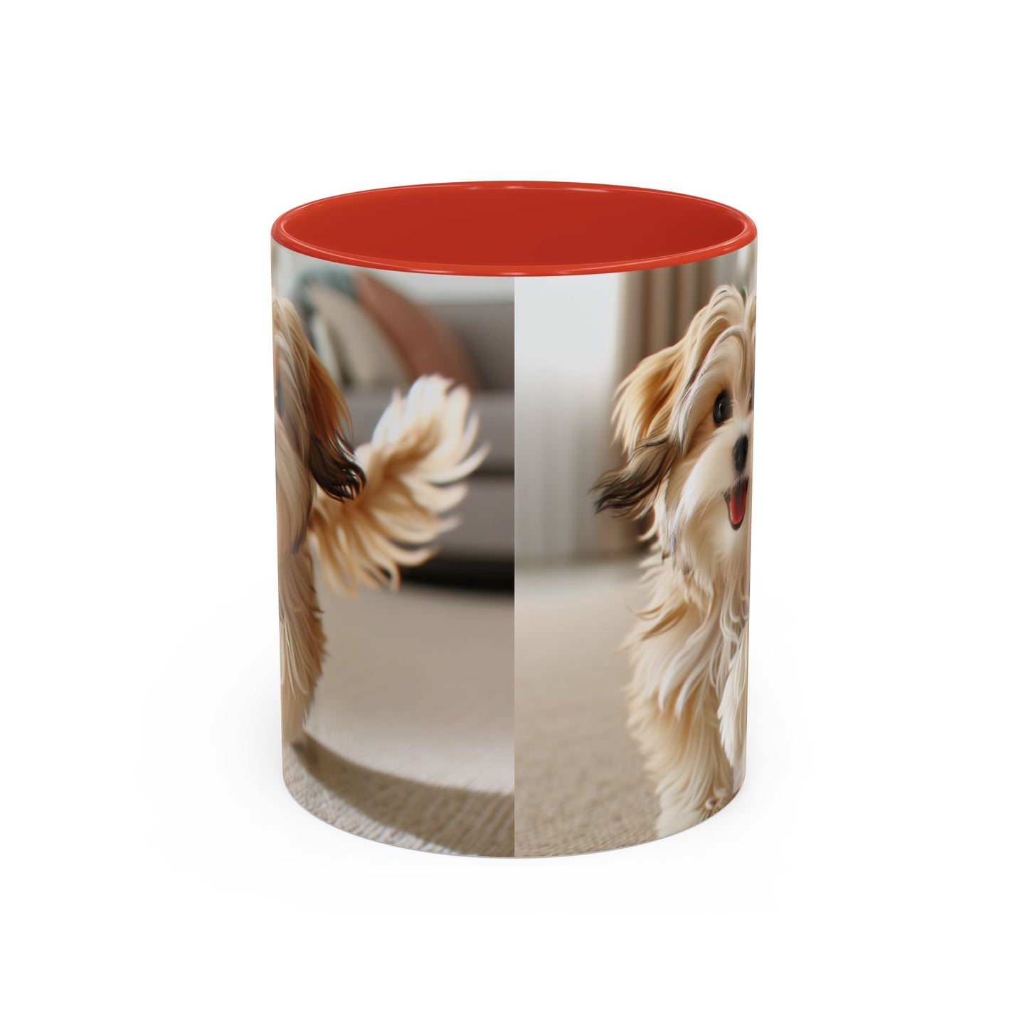 Mug à café Morkie Accent - Cadeau idéal pour les amoureux des chiens