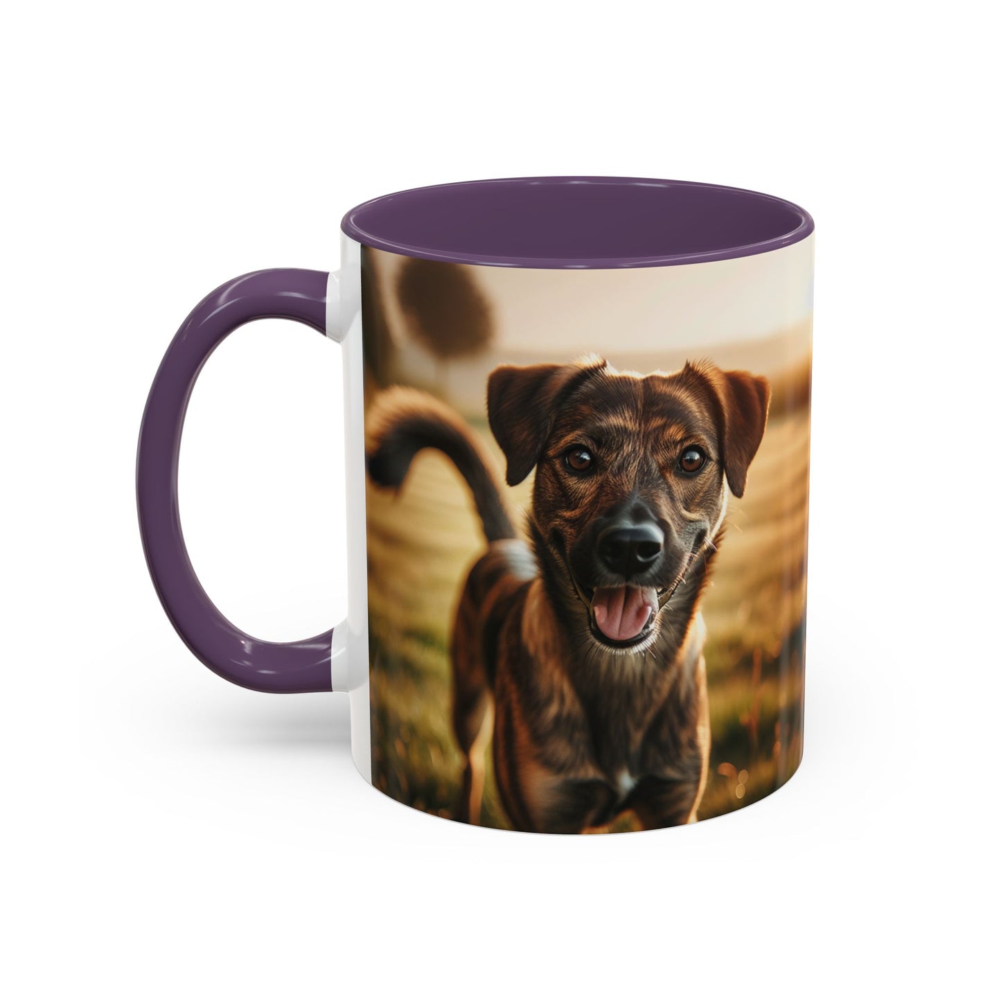 Mug à café Mountain Cur Accent - Cadeau idéal pour les amoureux des chiens