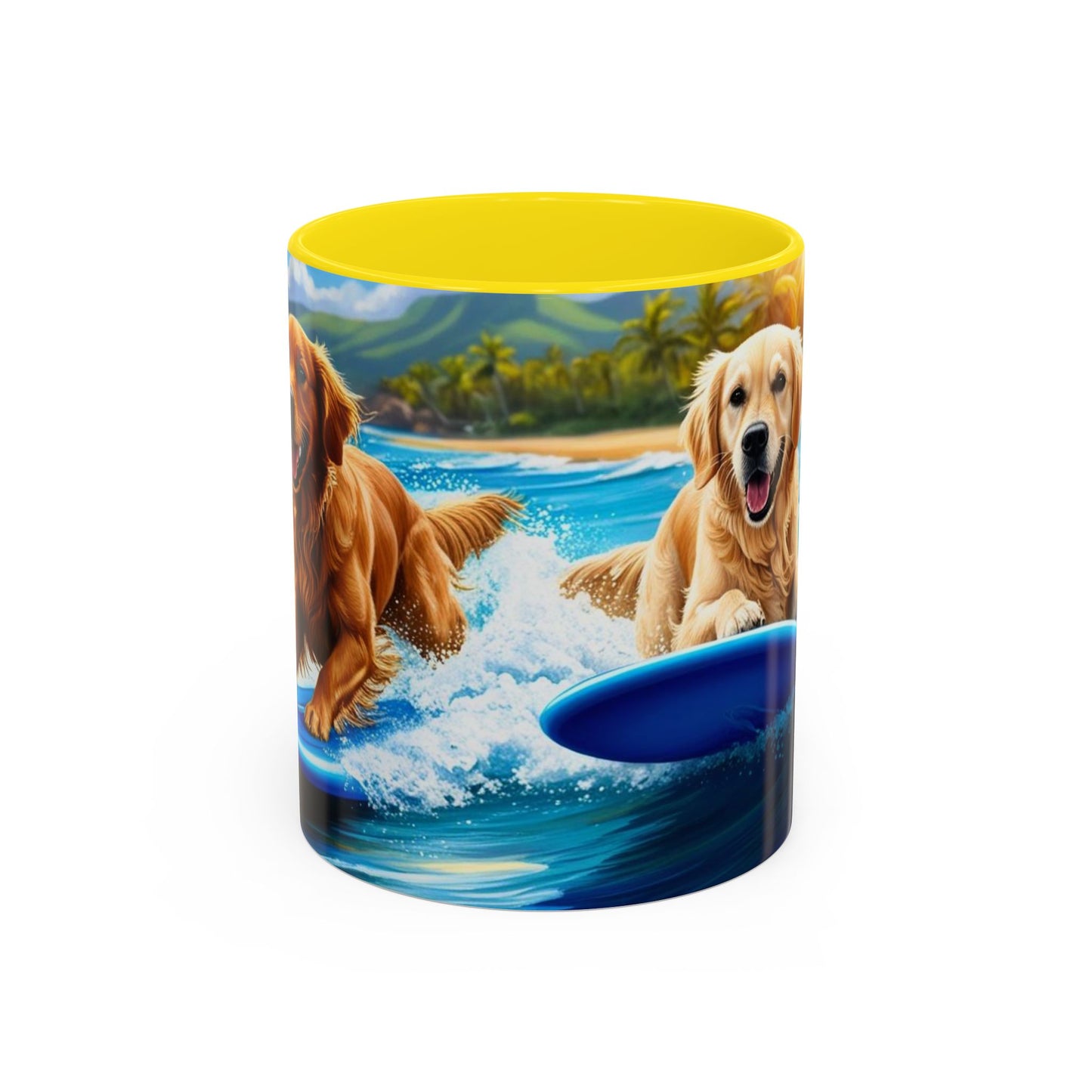 Taza de café con detalles de Surf Dogs: el regalo perfecto para los amantes de los perros