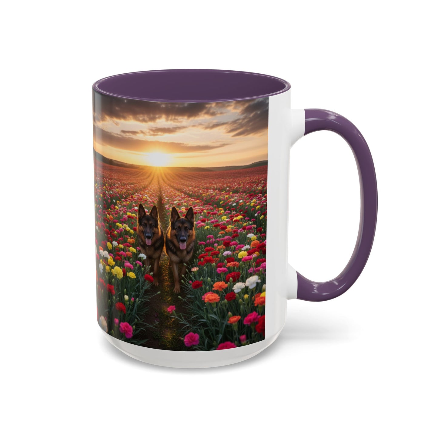 Taza de café con detalles de pastor alemán: el regalo perfecto para los amantes de los perros