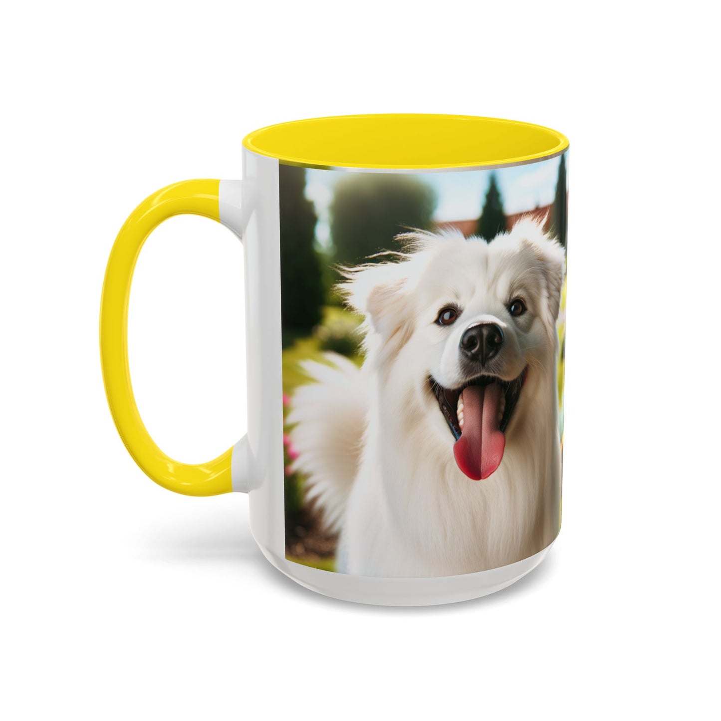 Taza de café con acento Slovensky Cuvac: el regalo perfecto para los amantes de los perros
