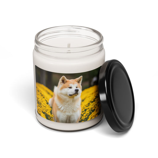 Japanese Akitainu- Scented Soy Candle, 9oz