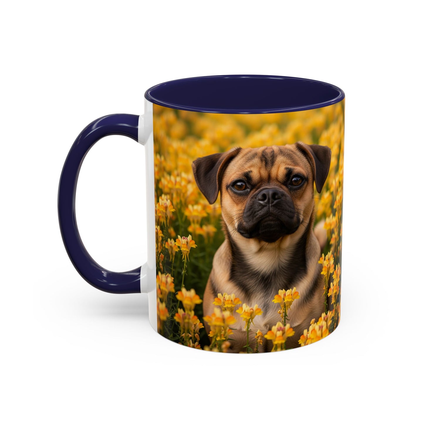 Taza de café con detalles de Puggle: el regalo perfecto para los amantes de los perros
