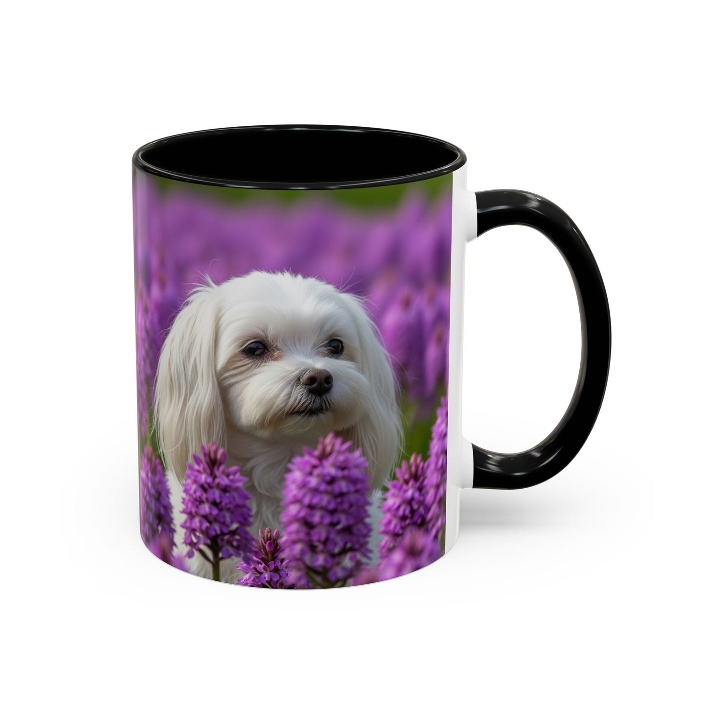 Mug à café à motif maltais - Cadeau idéal pour les amoureux des chiens