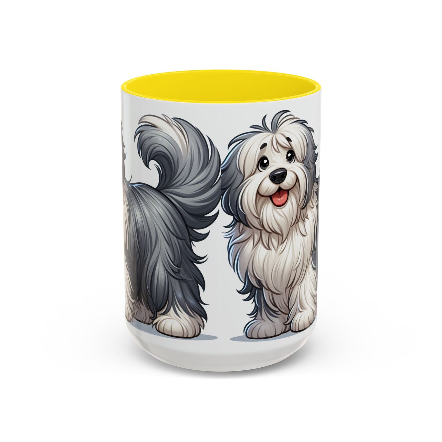 Mug à café à motif de bobtail - Cadeau idéal pour les amoureux des chiens