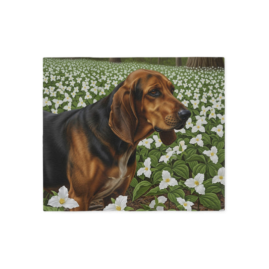 Treeing Walker Coonhound Sweatshirt Blanket
