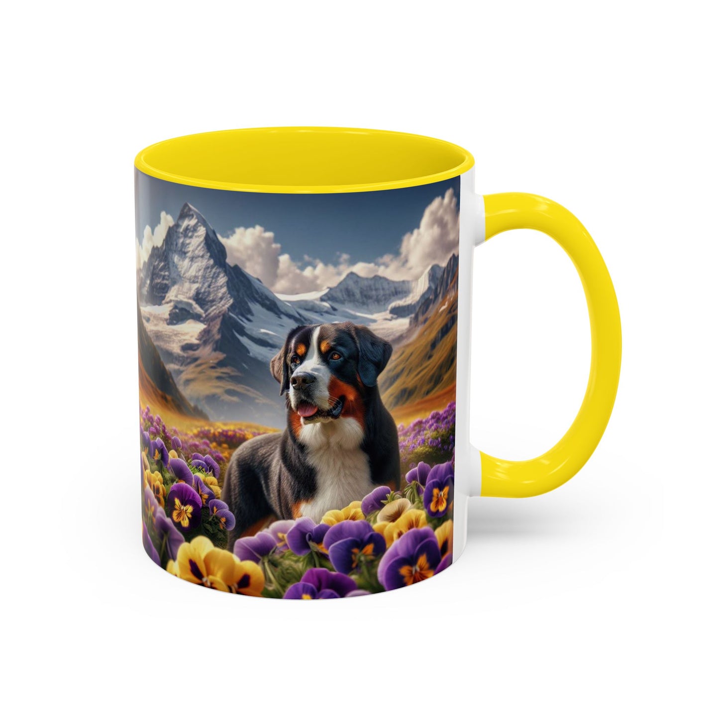 Greater Swiss Mountain Dog Accent Coffee Mug - Perfect Gift for Dog Lovers