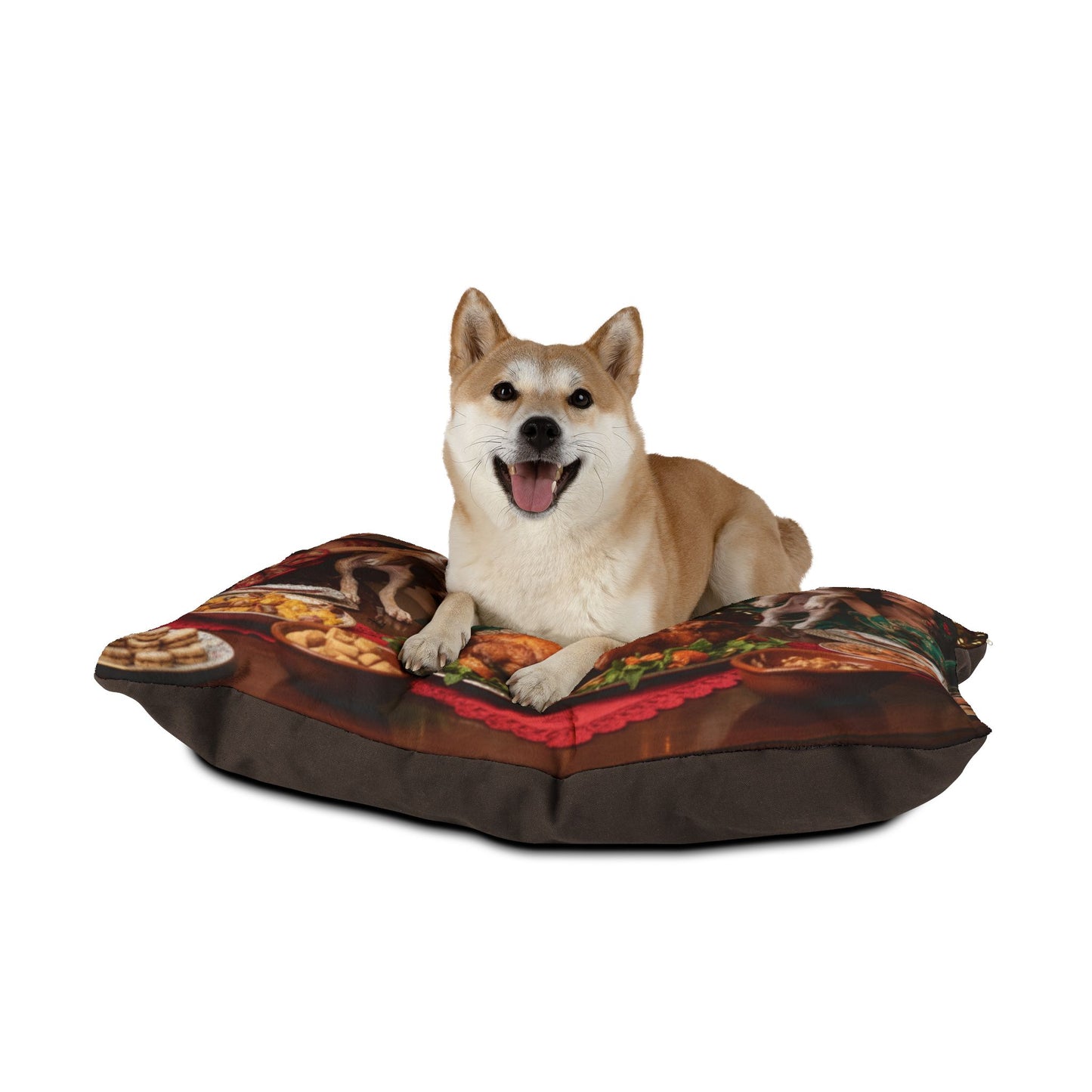 Spanish Holiday Feast Pet Bed