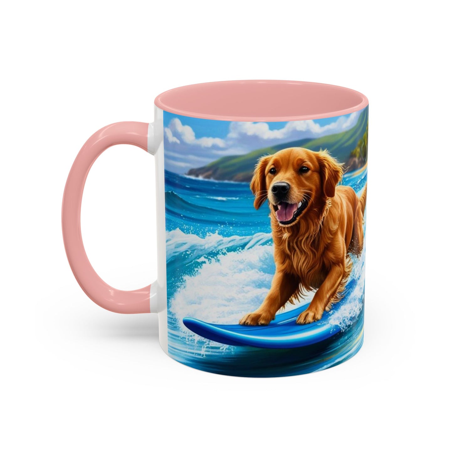 Taza de café con detalles de Surf Dogs: el regalo perfecto para los amantes de los perros