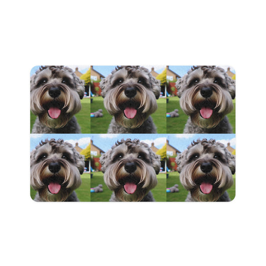 Pet Food Mat (12x18) - Schnoodle