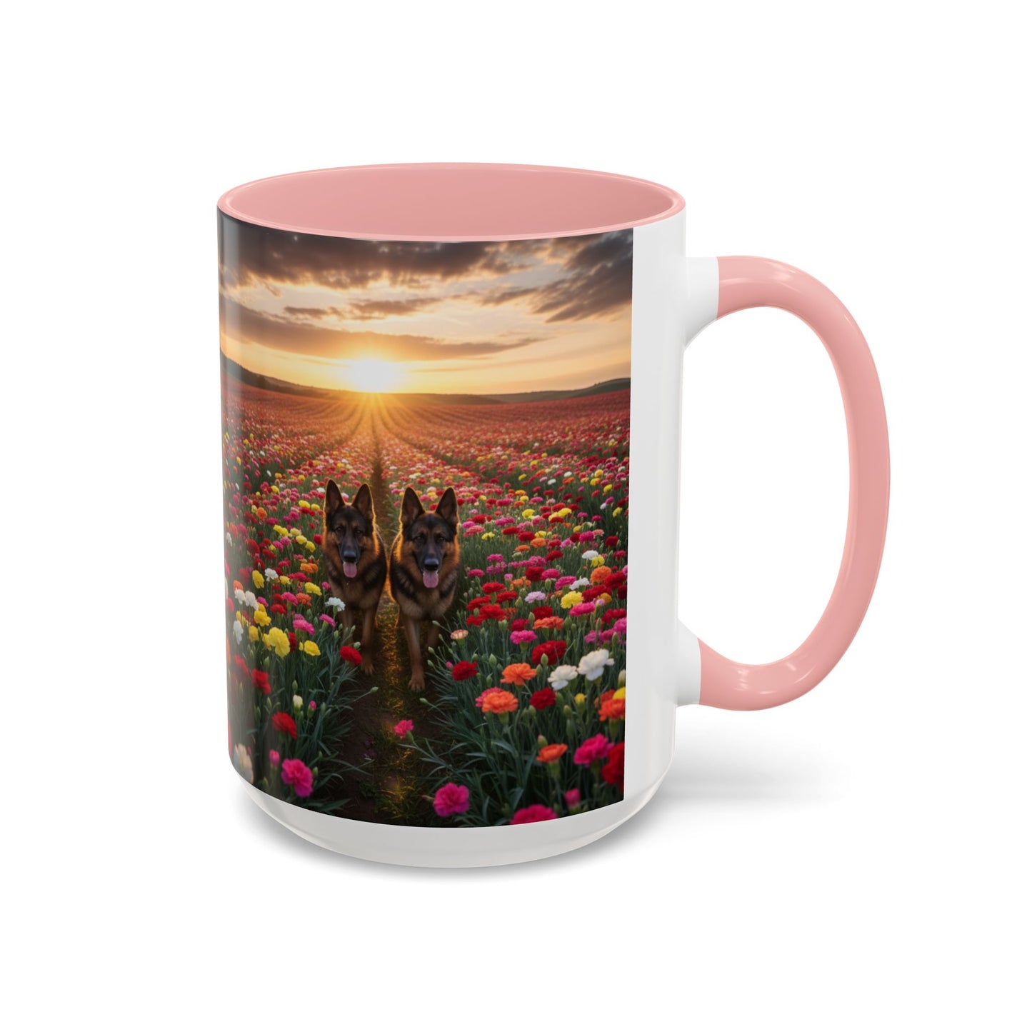 Taza de café con detalles de pastor alemán: el regalo perfecto para los amantes de los perros