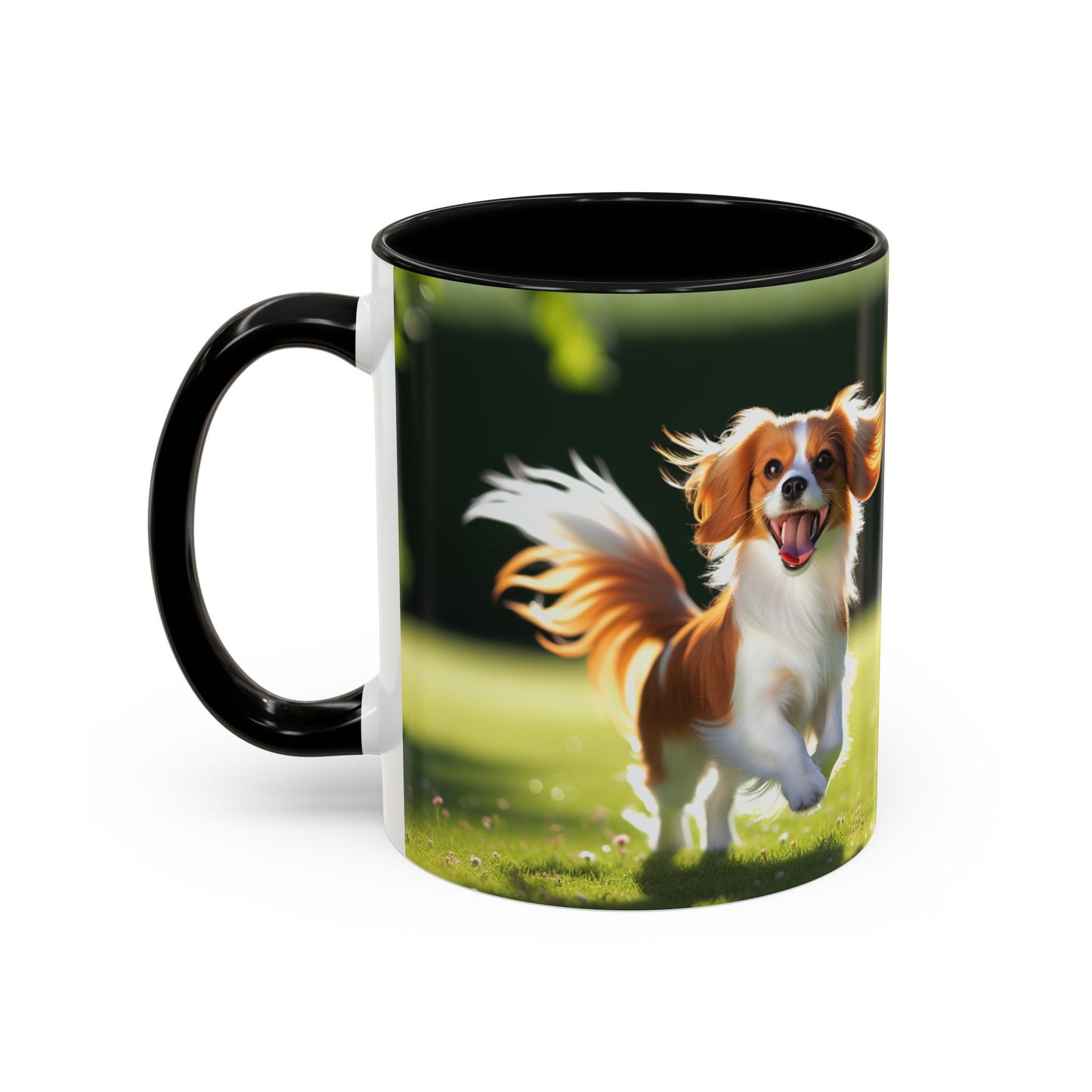 Nederlandse Kooikerhondje Accent Coffee Mug - Cadeau parfait pour les amoureux des chiens