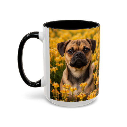 Mug à café Puggle Accent - Le cadeau idéal pour les amoureux des chiens