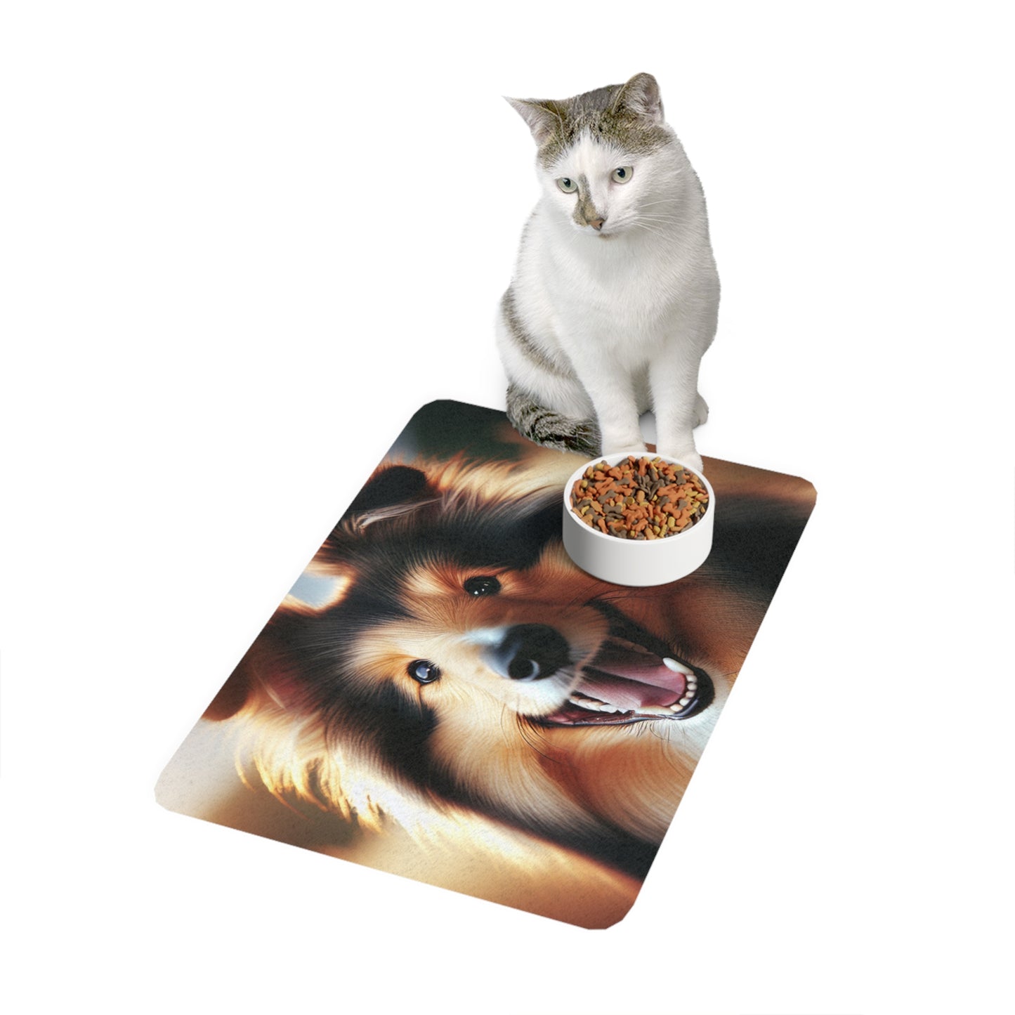 Pet Food Mat (12x18) - Collie