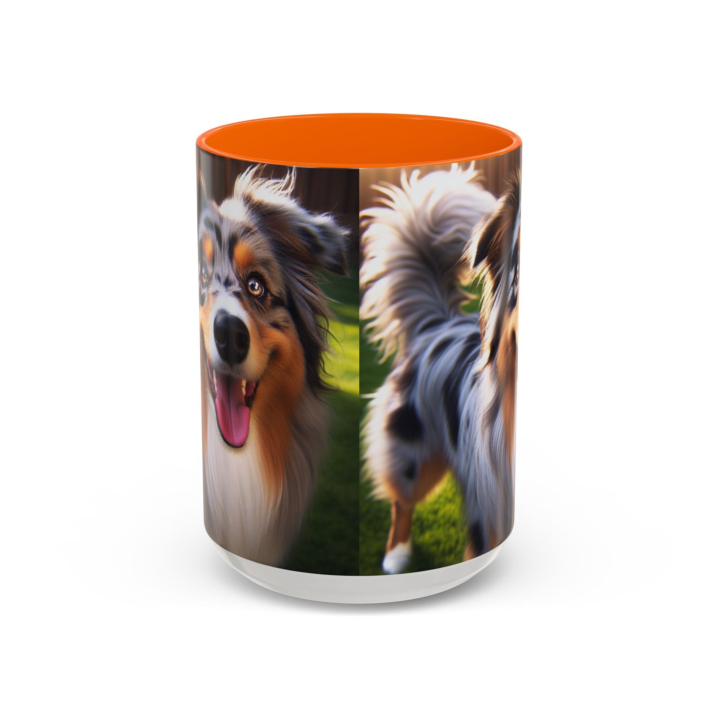 Australian Shepherd Accent Coffee Mug - Perfect Gift for Dog Lovers