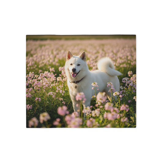 Kishu Ken Sweatshirt Blanket